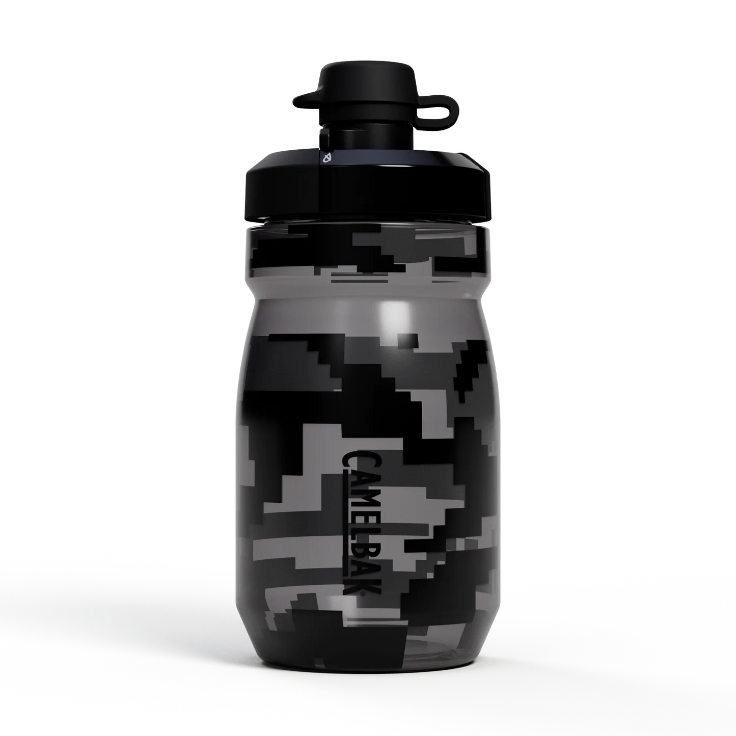 Camelbak Podium Water Bottle - Dirt Series - 15oz - Black Digi Camo