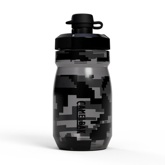 Camelbak Podium Water Bottle - Dirt Series - 15oz - Black Digi Camo