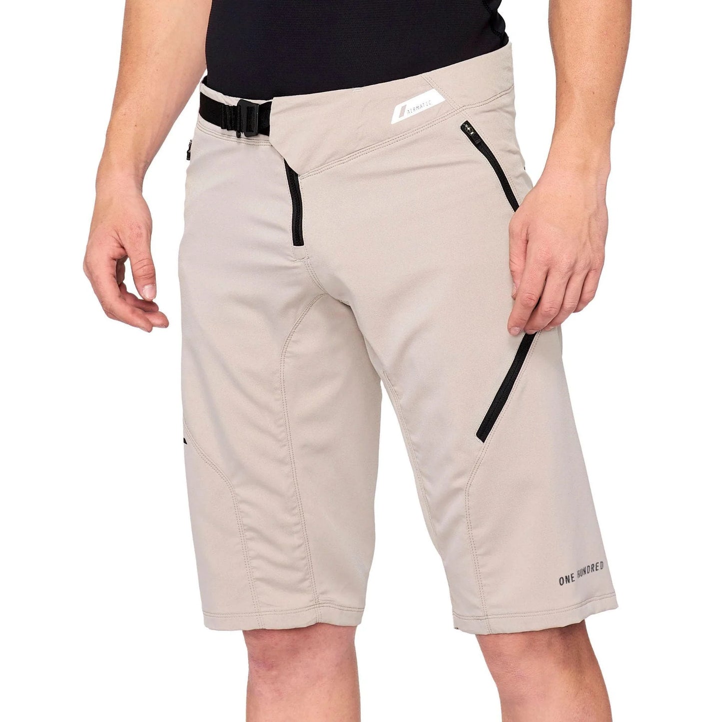 100% Airmatic Short - Warm Grey
