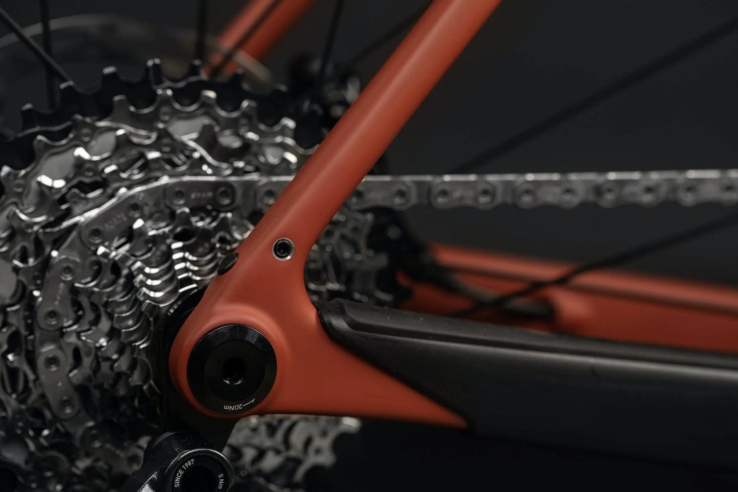 Santa Cruz Stigmata CC 700c - Force 1X Reserve - Brick Red - 2024