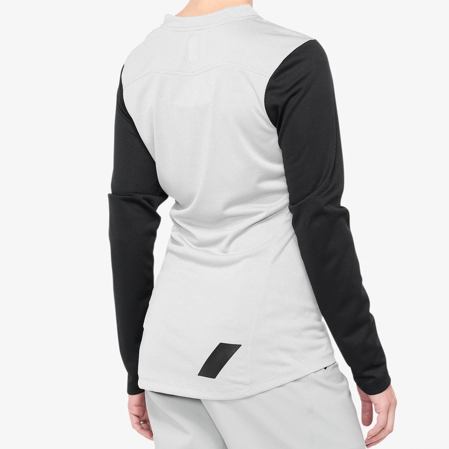 100% Ridecamp Long Sleeve MTB Jersey - Womens - Gray-Black - 2022
