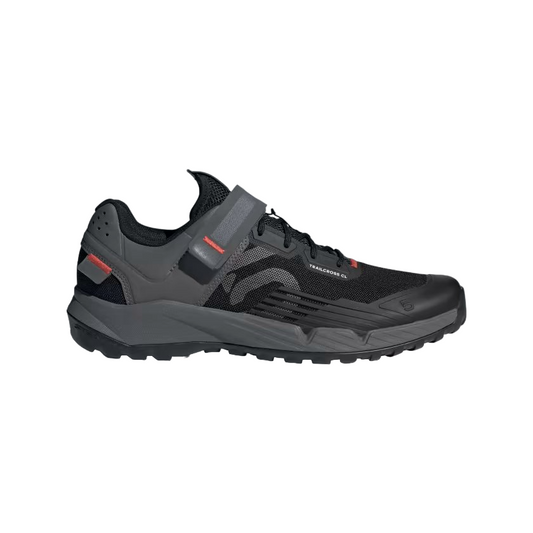 Five Ten Trailcross Clip-In MTB Shoe - Core Black-Gray Three-Red