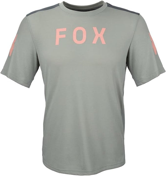 Fox Racing Ranger Dri Release Short Sleeve MTB Jersey - Aviation - Gray Vintage