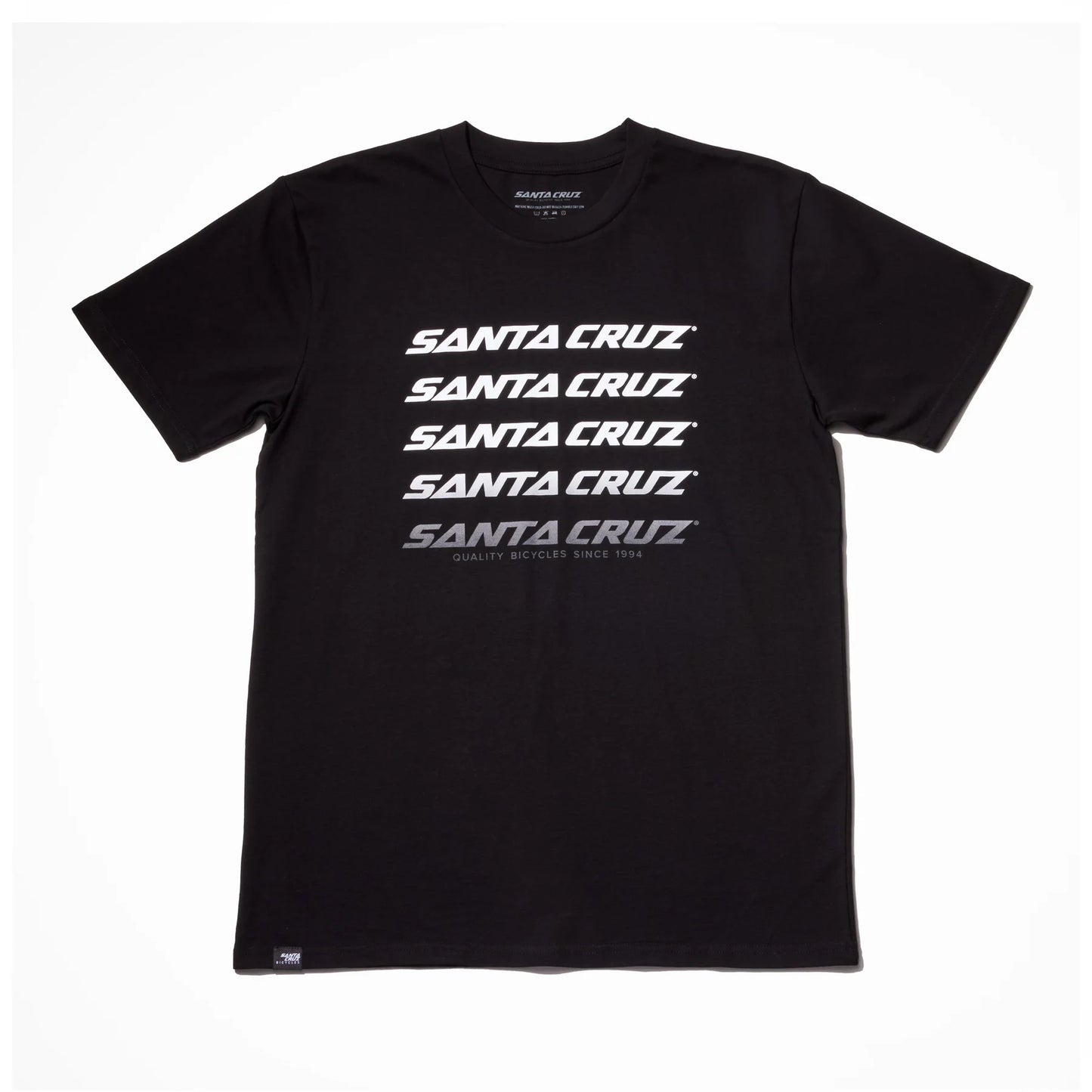 Santa Cruz Faded Tee - Black