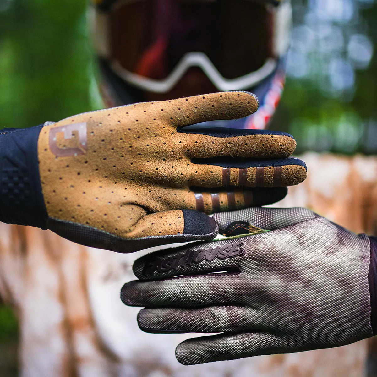 Fasthouse Emil Johansson Signature Blitz Glove - Washed Black
