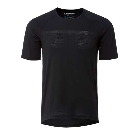 Yeti Turq Air Short Sleeve MTB Jersey - Black