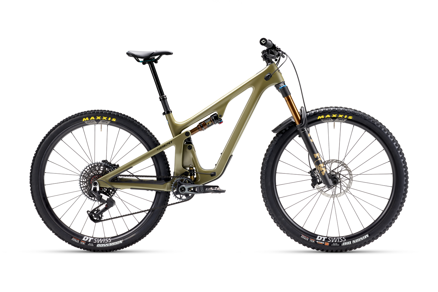 Yeti SB120 T2 29 - Eagle 90/X0 - XMC 1700 Carbon Wheels - Lichen