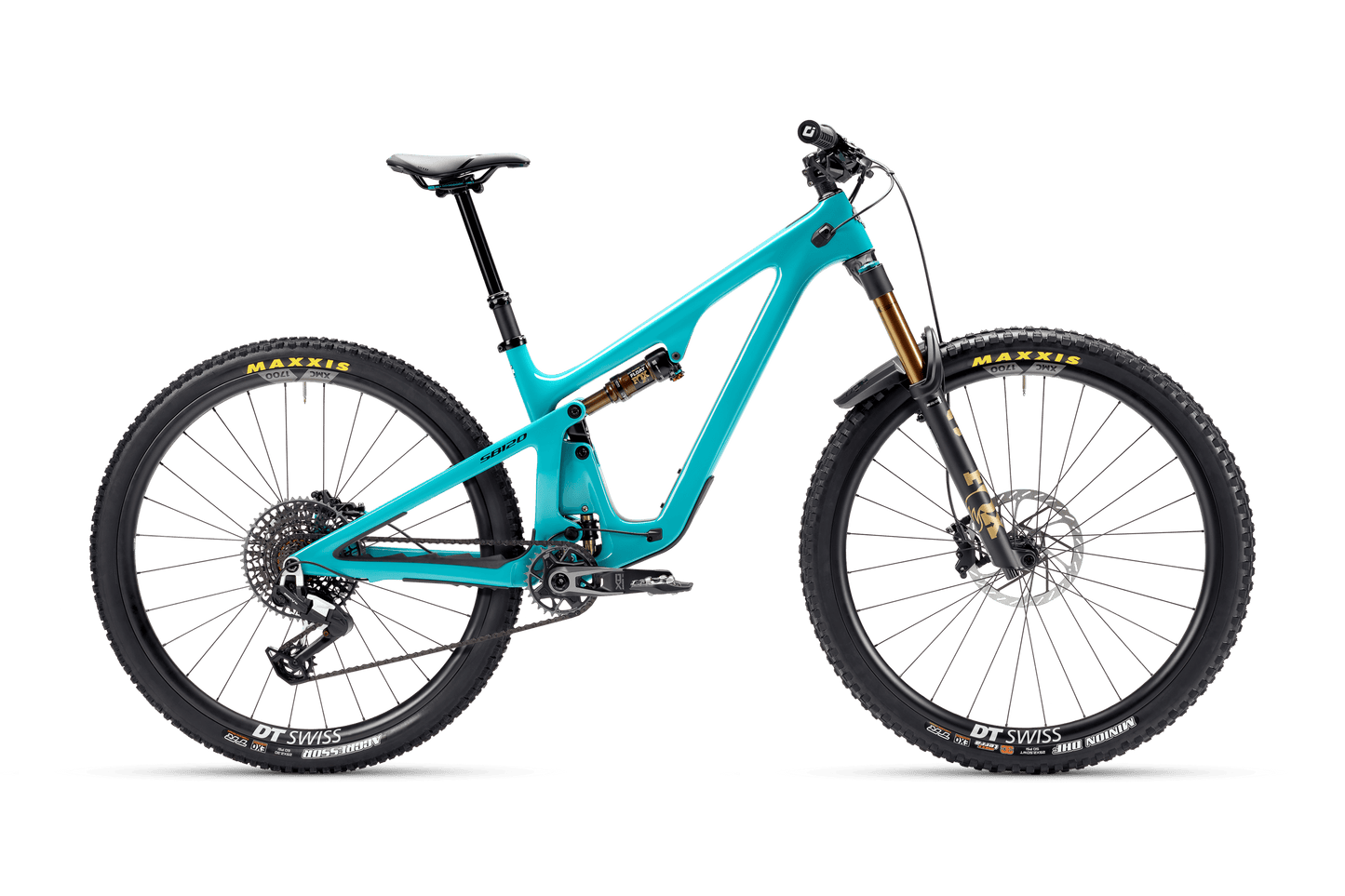 Yeti SB120 T2 29 - Eagle 90/X0 - XMC 1700 Carbon Wheels - Turquoise