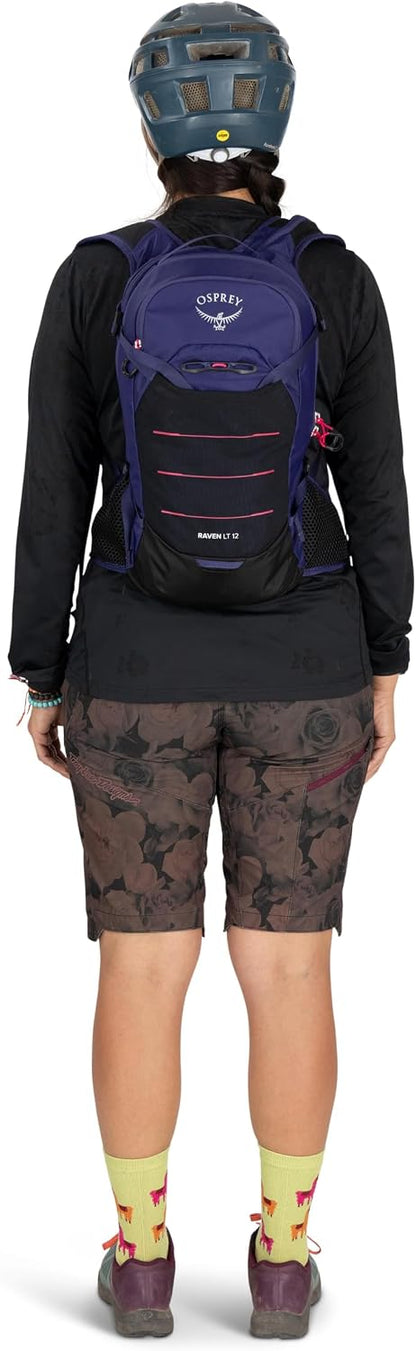 Osprey Raven LT 12 Hydration Pack - Deep Fig-Black