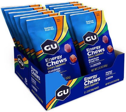 GU Energy Chews Double Serving Bag - Rainbow Mix
