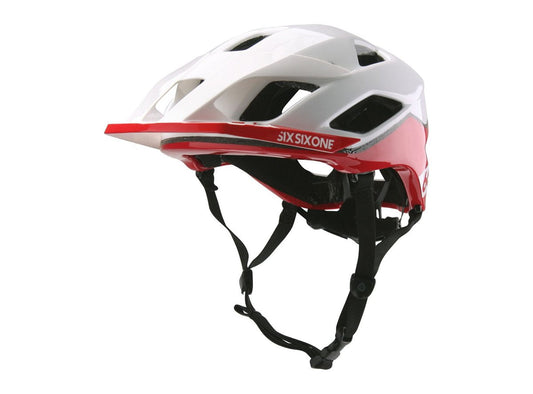 661 Evo AM Patrol MIPS MTB Helmet - White-Red White - Red Medium/Large 