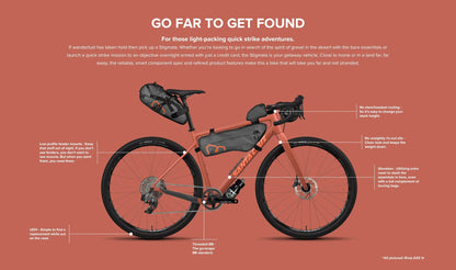 Santa Cruz Stigmata CC 700c - Rival 1x AXS Rudy - Gloss Black Sparkle - Ex-Display