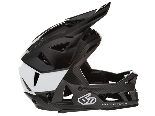 6D Helmets Alterra MTB Helmet - Solid - Gloss Black