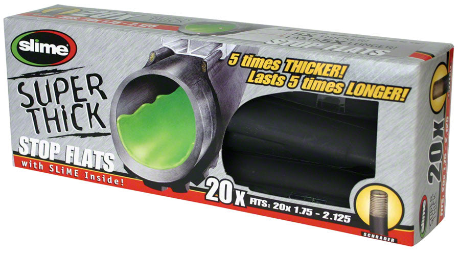 Slime Super Thick Self Sealing Tube - 20" Black 1.75 - 2.125" - Schrader 