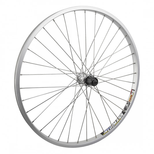 WheelMaster 26" Alloy Mountain Double Wall Wheel - Rear - Silver