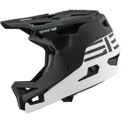 7 iDP Project 23 ABS Full Face Helmet - Black-White