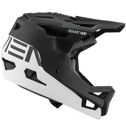 7 iDP Project 23 ABS Full Face Helmet - Black-White