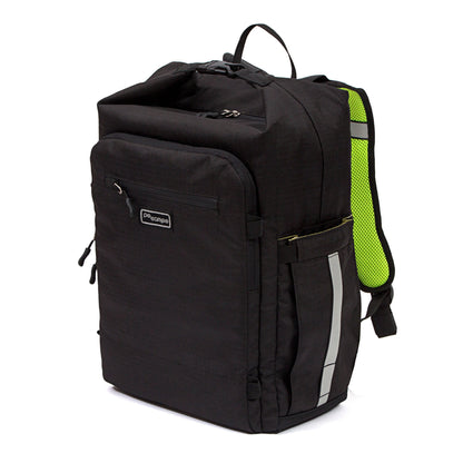 Po Campo Bedford Backpack Pannier - Black Ripstop