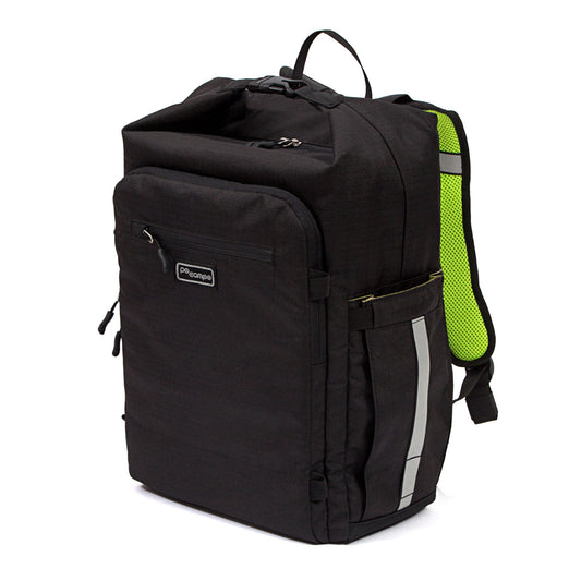 Po Campo Bedford Backpack Pannier - Black Ripstop