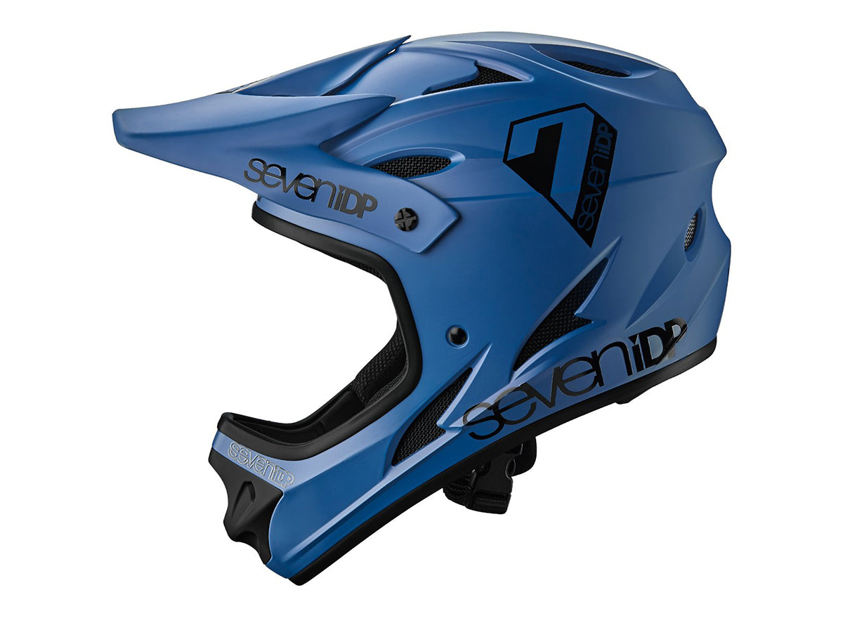 7 iDP M1 Full Face Helmet - Diesel Blue - 2022 Diesel Blue X-Small 