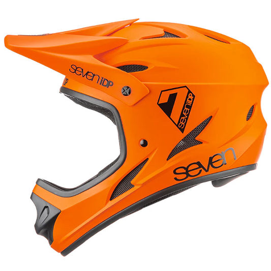 7 iDP M1 Full Face Helmet - Matt Burnt Orange