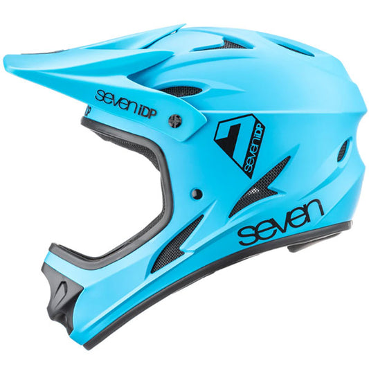 7 iDP M1 Full Face Helmet - Matt Blue