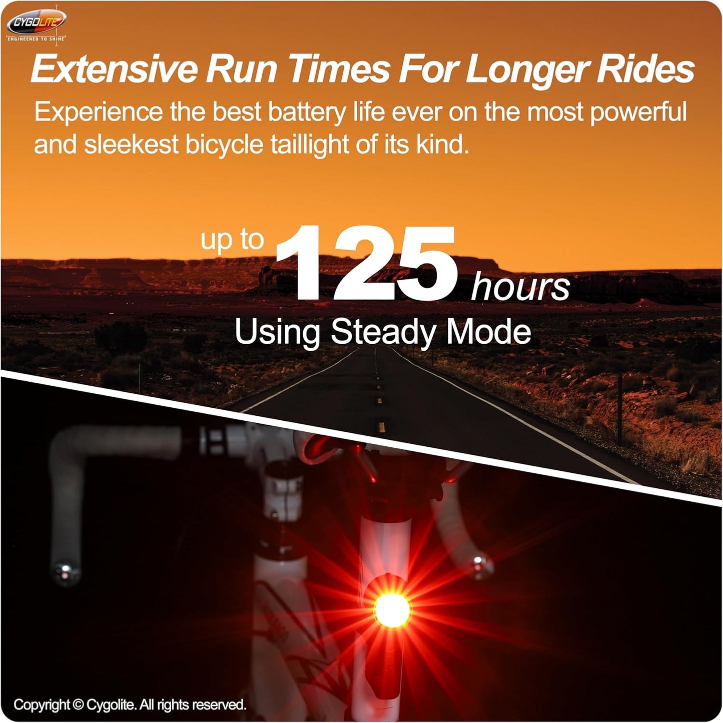 Cygo Lite Slingshot Endurance 160 USB Taillight