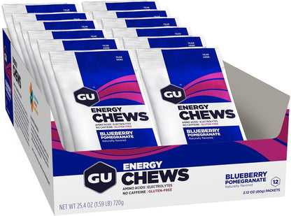 GU Energy Chews Double Serving Bag - Blueberry Pomegranate