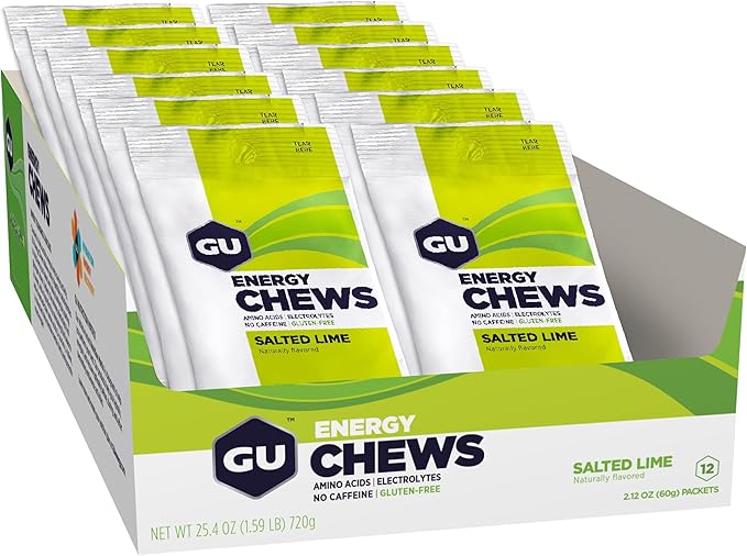 GU Energy Chews Double Serving Bag - Salted Lime