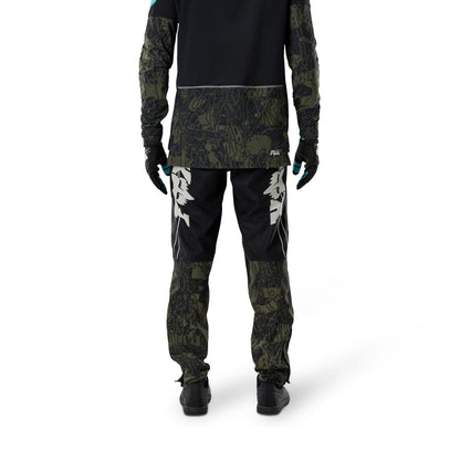 Fox Racing Defend Fire Pant - Lunar - Olive Green