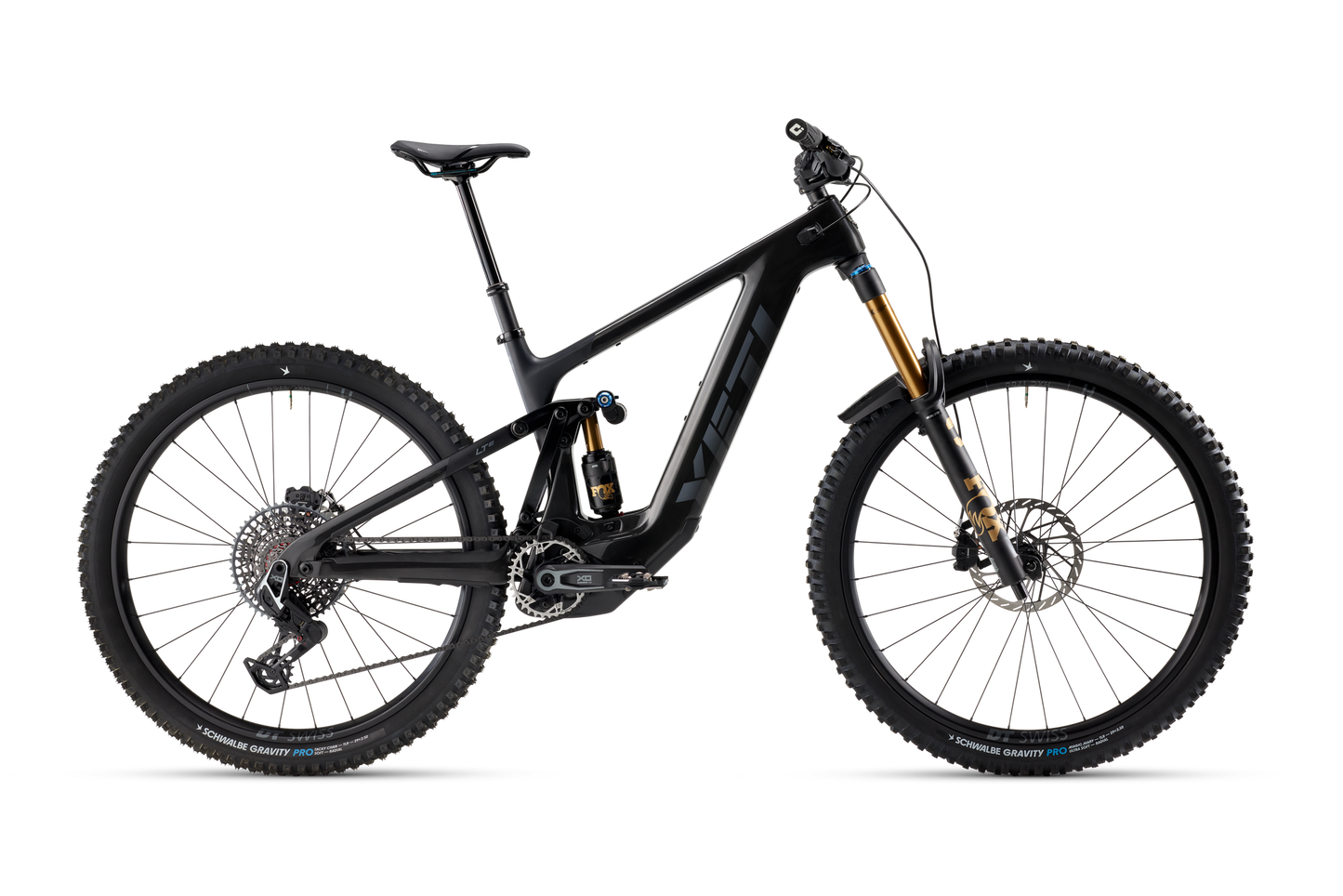 Yeti LTe Turq 29 - X0 AXS - 800Wh - Raw Gloss