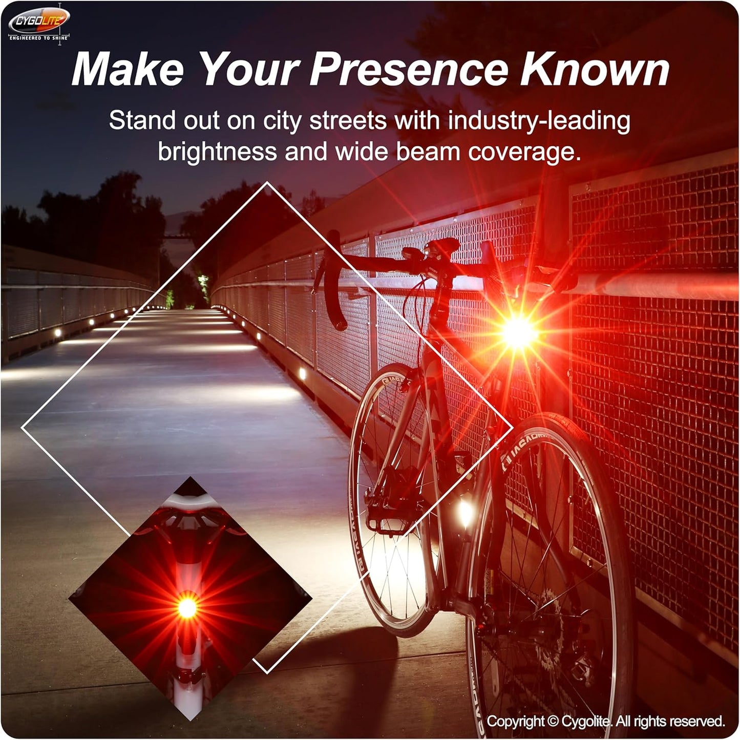 Cygo Lite Slingshot Endurance 160 USB Taillight