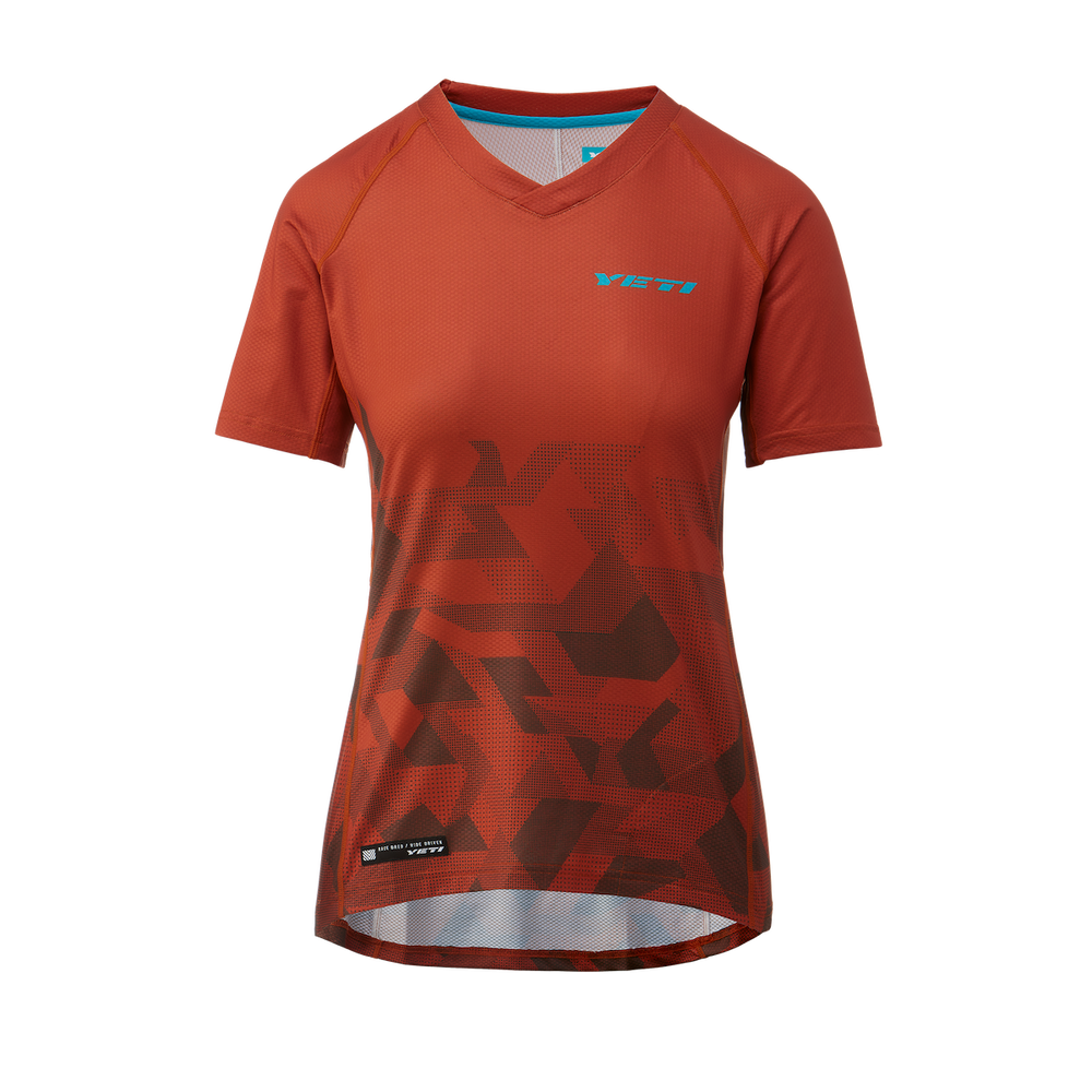 Yeti Enduro Short Sleeve MTB Jersey - Womens - Potters Disruption
