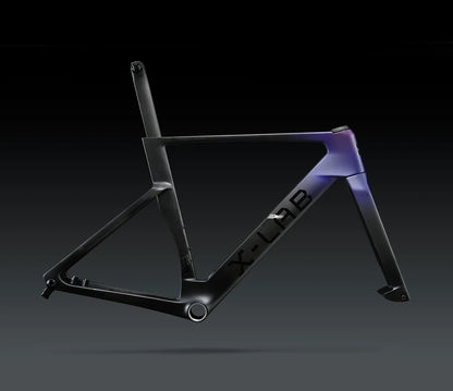 X-Lab AD9 700c Carbon Frameset - Hawkeye Purple-Black