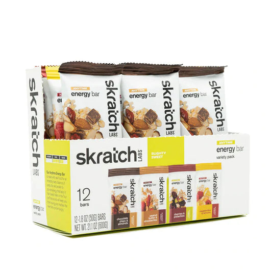 Skratch Labs Anytime Energy Bar - Variety Pack Variety Pack 12 Pack 