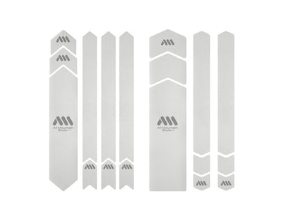 AMS Full Honeycomb Frame Guard Clear - Silver  