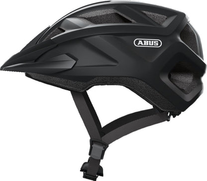 Abus MountZ MTB Helmet - Youth - Velvet Black Velvet Black Small - 48-52cms 