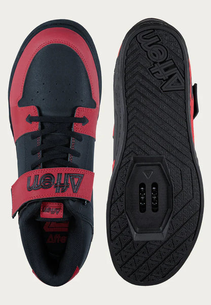 Afton Vectal Clipless MTB Shoe - Black-Red
