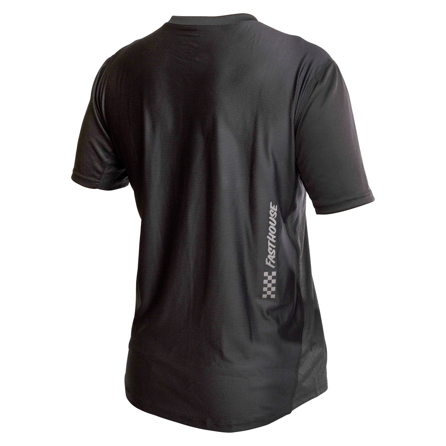 Fasthouse Alloy Mesa Short Sleeve MTB Jersey - Heather Charcoal-Black