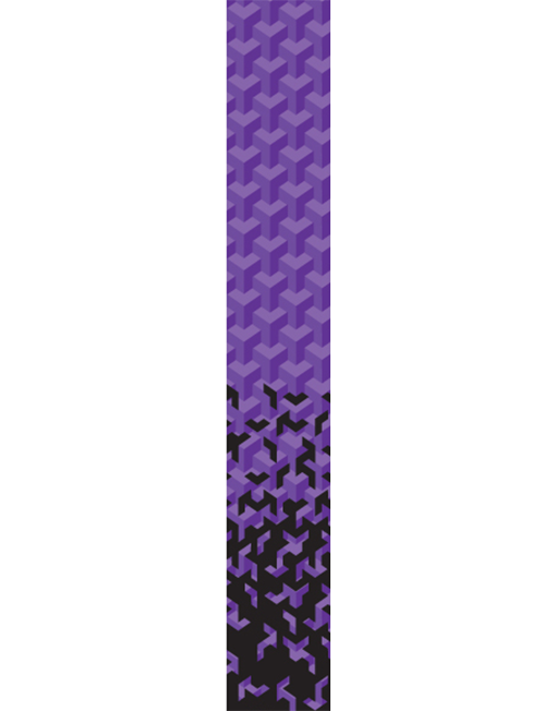 Arundel Art Gecko Bar Tape - Purple