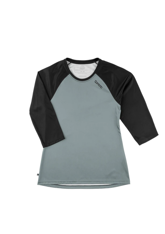 Sombrio Spruce 2 3/4 Sleeve MTB Jersey - Womens - Stormy