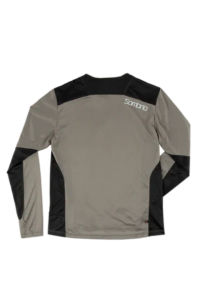 Sombrio Vanquish Long Sleeve MTB Jersey - Trilogy-Milky Coffee