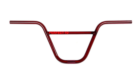 S&M Perfect 10 BMX Handlebar - Trans Red