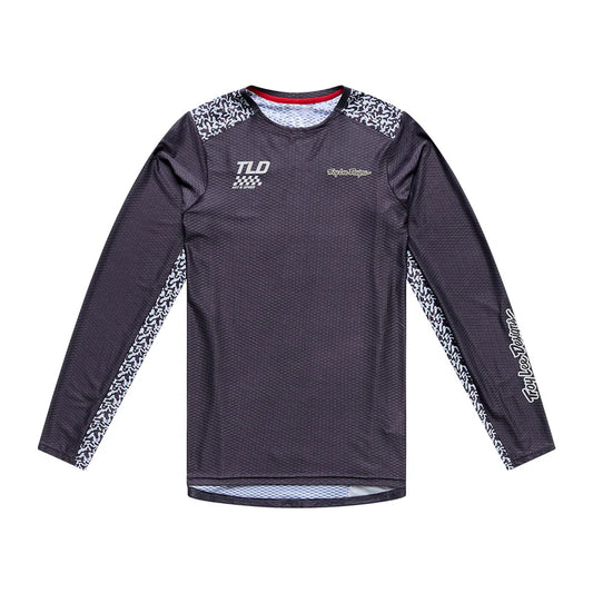 Troy Lee Designs Skyline Pro Air Long Sleeve MTB Jersey - Ridgeline - Carbon