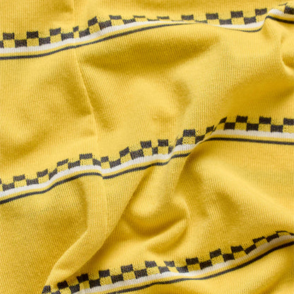Troy Lee Designs Skyline Short Sleeve Ride Tee - Checked Out - Butter