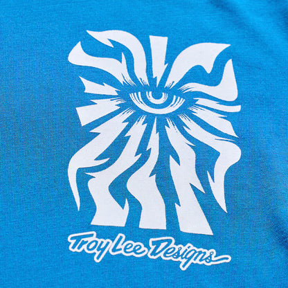 Troy Lee Designs Skyline Long Sleeve Ride Tee - One Eye - Aero Blue