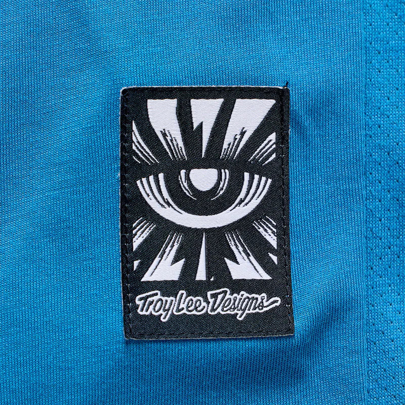 Troy Lee Designs Skyline Long Sleeve Ride Tee - One Eye - Aero Blue