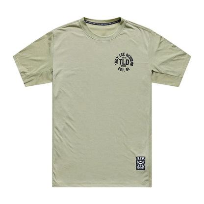 Troy Lee Designs Lilium Short Sleeve Ride Tee - Womens - Stamps - Sage