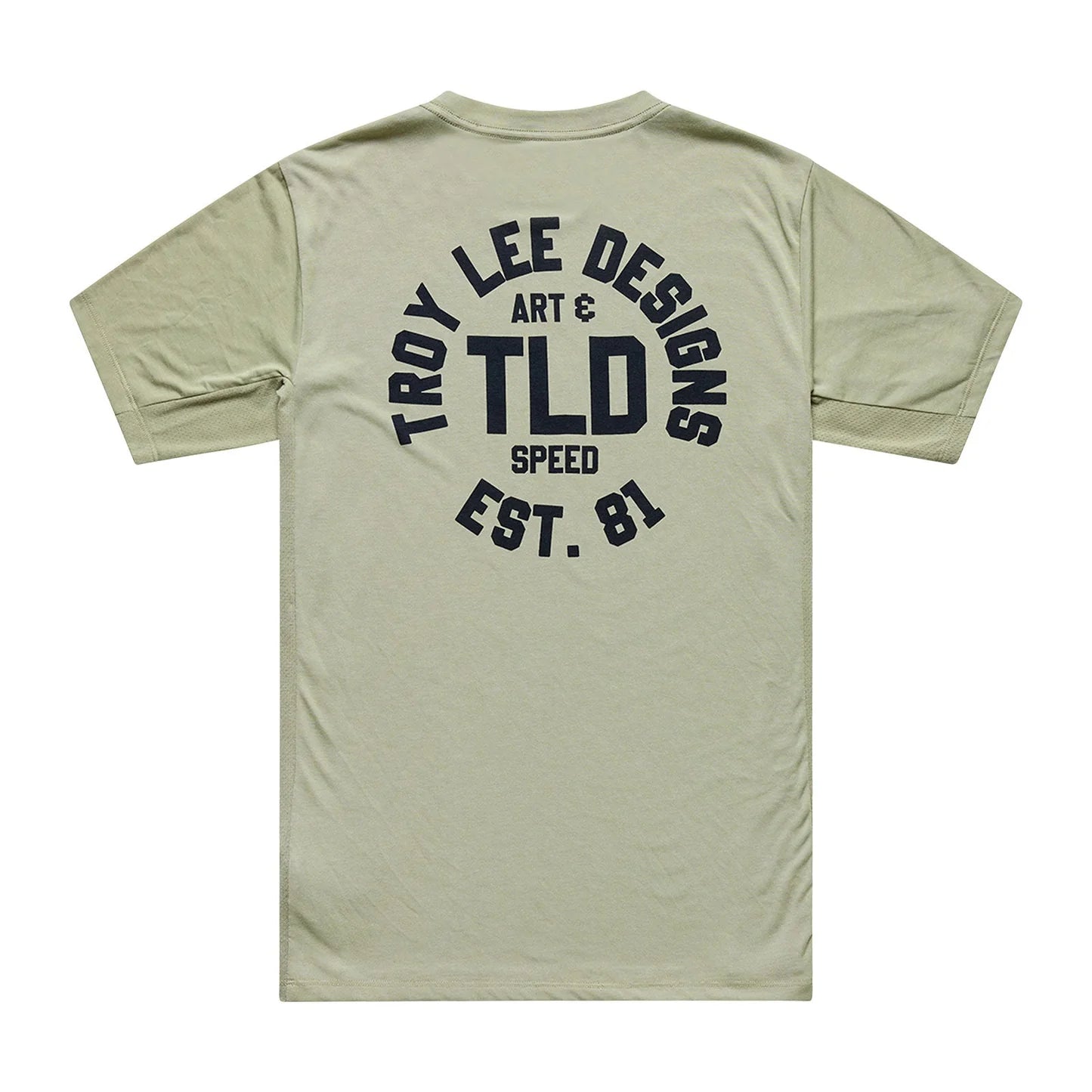 Troy Lee Designs Lilium Short Sleeve Ride Tee - Womens - Stamps - Sage