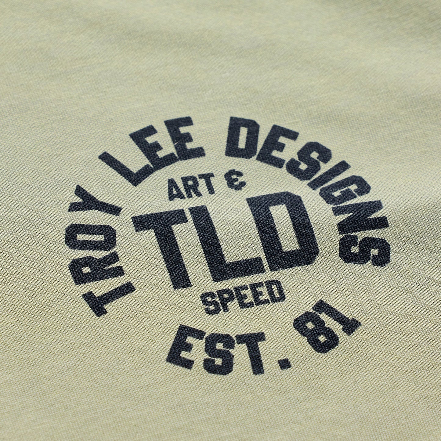 Troy Lee Designs Lilium Short Sleeve Ride Tee - Womens - Stamps - Sage